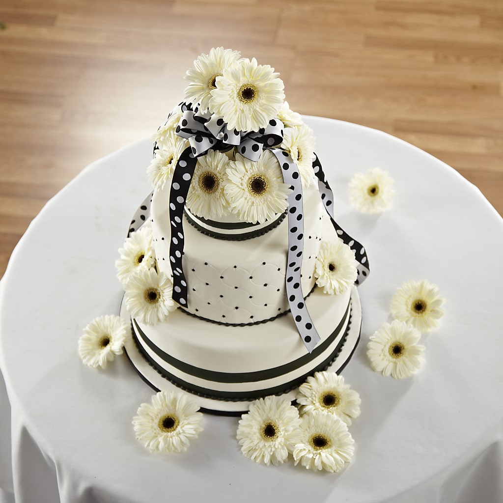 Simple Sophistication Cake Décor – Gibney-sims Flowers, Hannibal MO