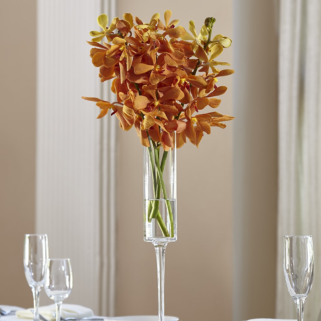 Orange Mokara Bouquet – Gibney-sims Flowers, Hannibal MO