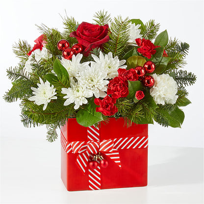 Presents Under the Tree Bouquet –  Gibney-sims Flowers, Hannibal MO