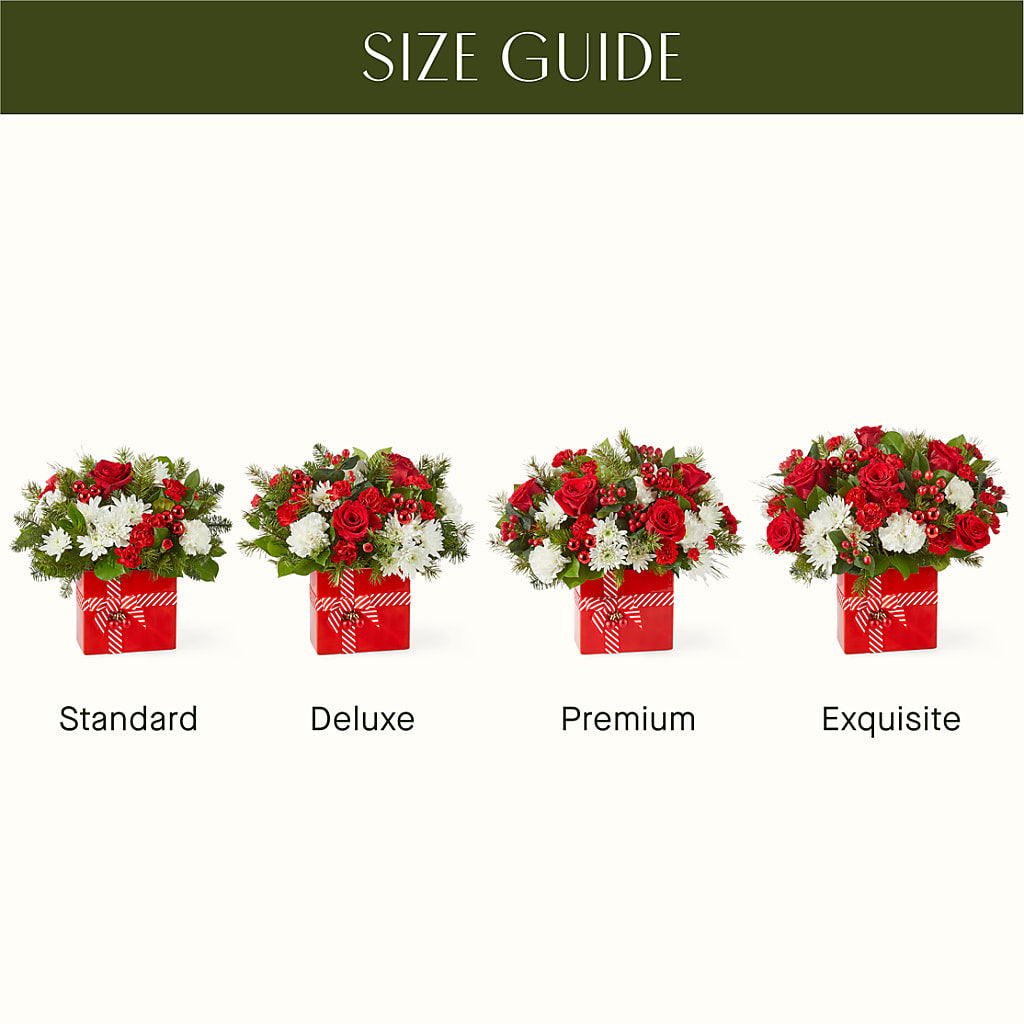 Presents Under the Tree Bouquet –  Gibney-sims Flowers, Hannibal MO