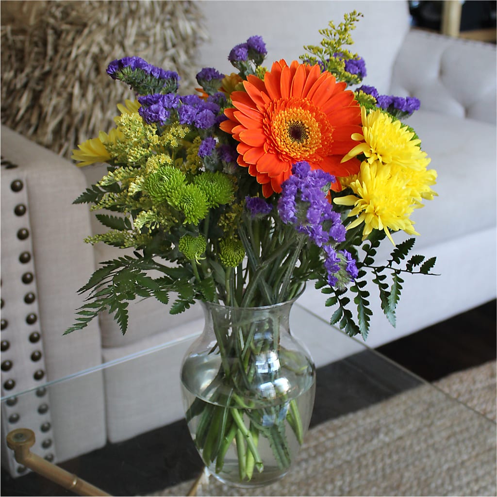 Marmalade Skies Bouquet –  Gibney-sims Flowers, Hannibal MO