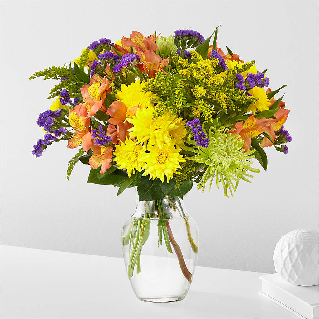 Marmalade Skies Bouquet –  Gibney-sims Flowers, Hannibal MO