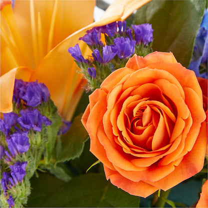 Radiant Citrus Box Bouquet –  Gibney-sims Flowers, Hannibal MO