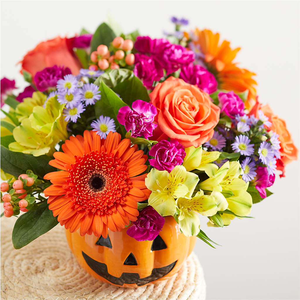 Tricks & Treats Pumpkin –  Gibney-sims Flowers, Hannibal MO