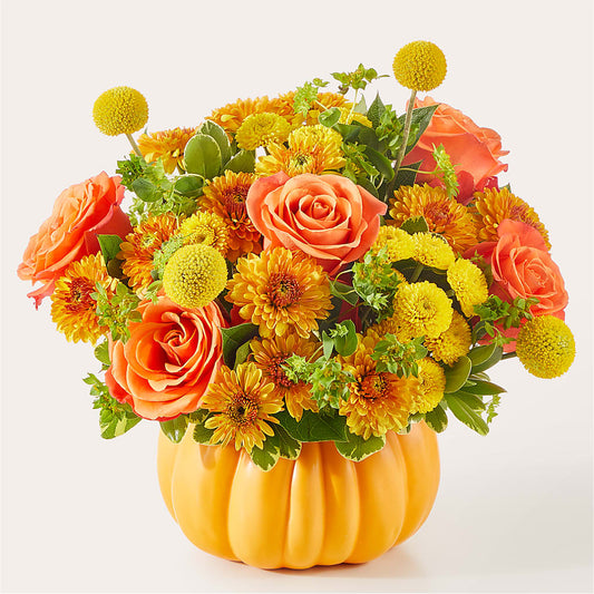 Gourdgeous Pumpkin –  Gibney-sims Flowers, Hannibal MO