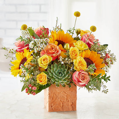 Sunflower Season Bouquet –  Gibney-sims Flowers, Hannibal MO
