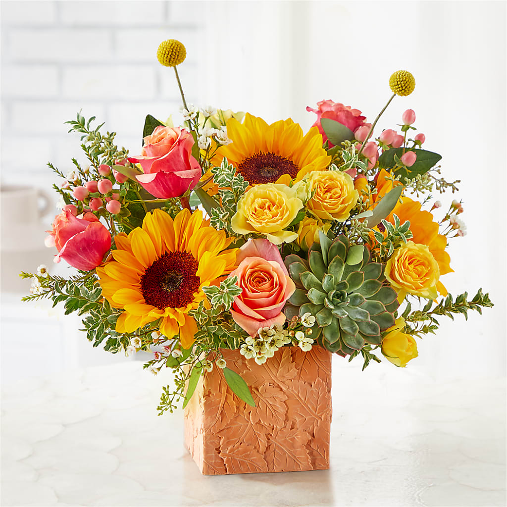 Sunflower Season Bouquet –  Gibney-sims Flowers, Hannibal MO