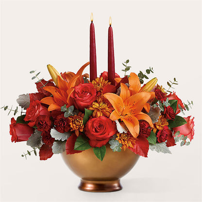 Fruits of Fall Centerpiece –  Gibney-sims Flowers, Hannibal MO