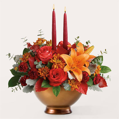Fruits of Fall Centerpiece –  Gibney-sims Flowers, Hannibal MO