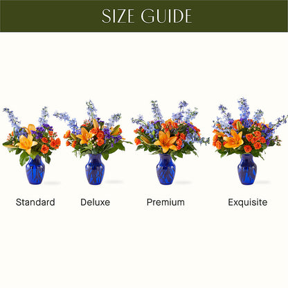 Radiant Citrus Bouquet –  Gibney-sims Flowers, Hannibal MO