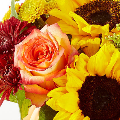 Golden Gourd Pumpkin Bouquet –  Gibney-sims Flowers, Hannibal MO