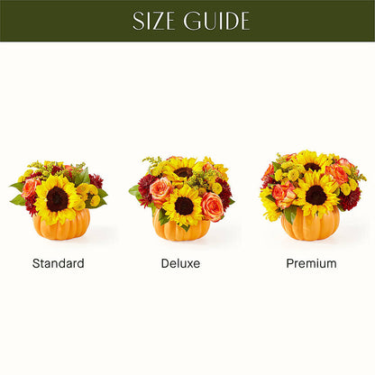 Golden Gourd Pumpkin Bouquet –  Gibney-sims Flowers, Hannibal MO