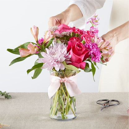 Pink Ribbon - A Florist Original –  Gibney-sims Flowers, Hannibal MO