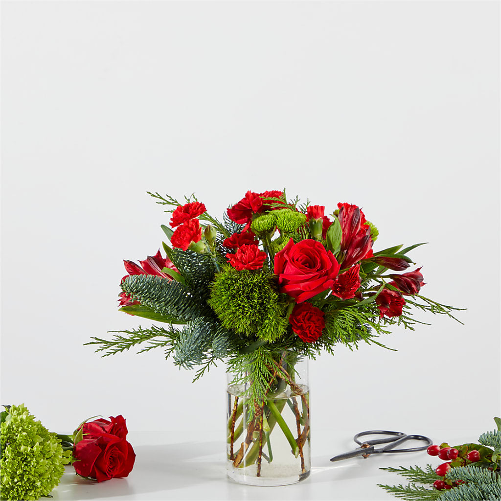 Merry Moment Bouquet – A Florist Original –  Gibney-sims Flowers, Hannibal MO