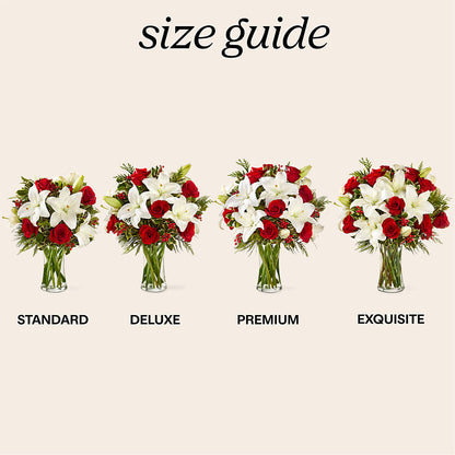 Sparkling Snowflakes Bouquet –  Gibney-sims Flowers, Hannibal MO