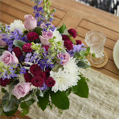 Violet Frost Bouquet –  Gibney-sims Flowers, Hannibal MO