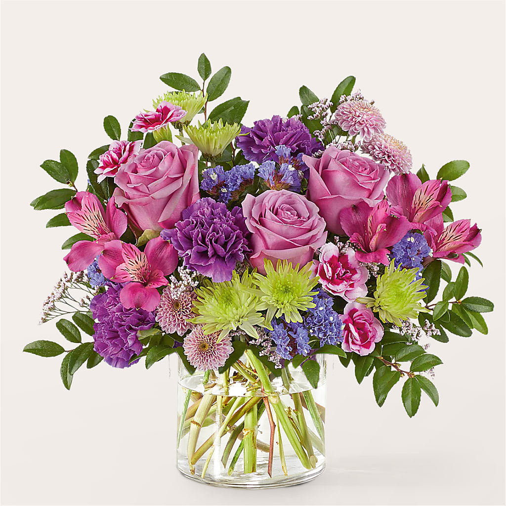 Glass Half Full Bouquet –  Gibney-sims Flowers, Hannibal MO