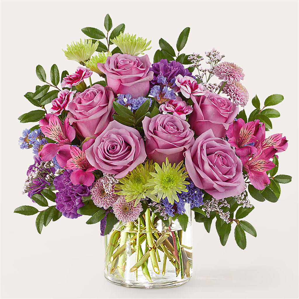 Glass Half Full Bouquet –  Gibney-sims Flowers, Hannibal MO