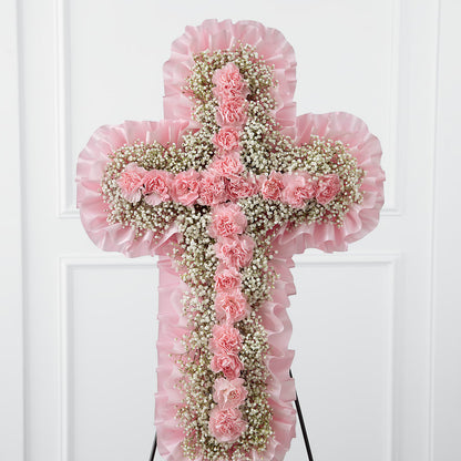 Angel's Cross Easel –  Gibney-sims Flowers, Hannibal MO