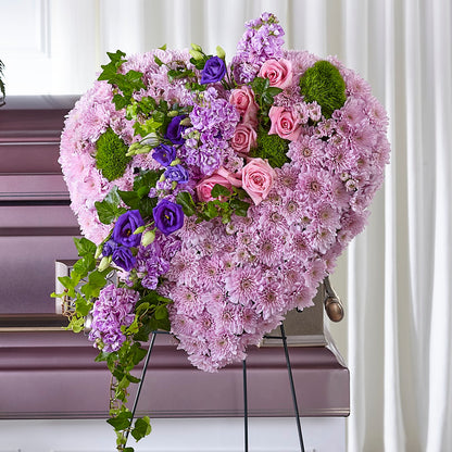 Treasured Love Standing Heart –  Gibney-sims Flowers, Hannibal MO