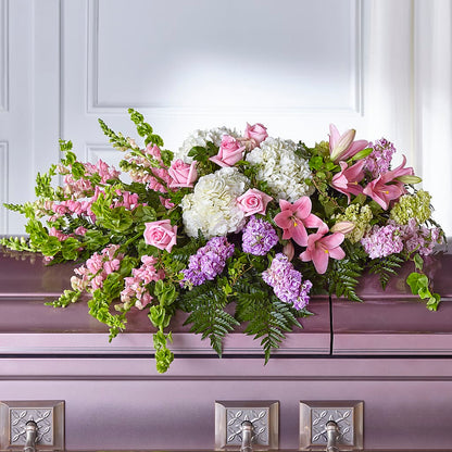 Life's Gratitude Casket Spray –  Gibney-sims Flowers, Hannibal MO