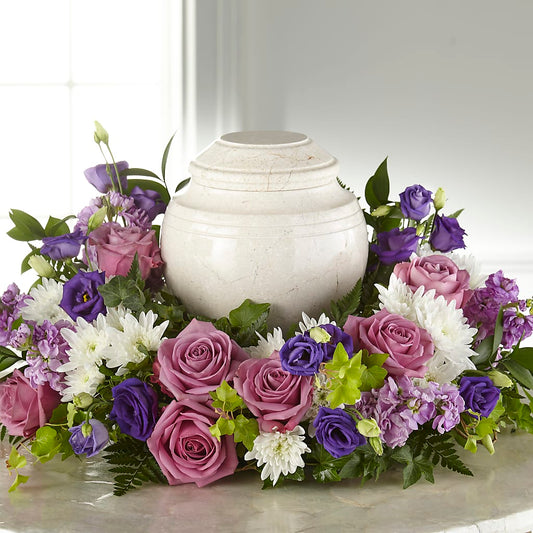 Blooming Sympathy Cremation Adornment –  Gibney-sims Flowers, Hannibal MO