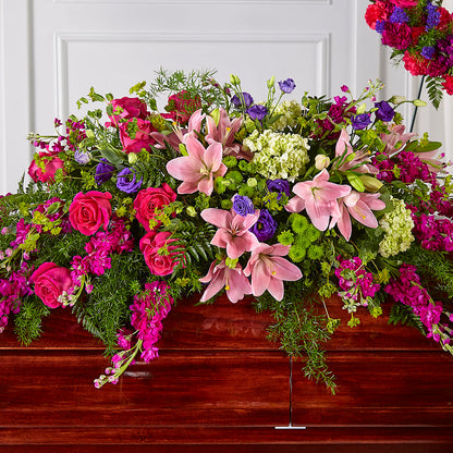 Radiant Tribute Casket Spray –  Gibney-sims Flowers, Hannibal MO