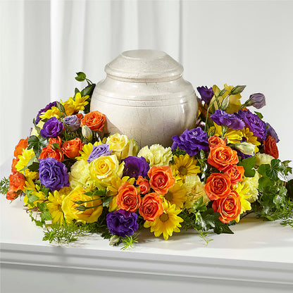 Blossoms of Remembrance Cremation Adornment –  Gibney-sims Flowers, Hannibal MO