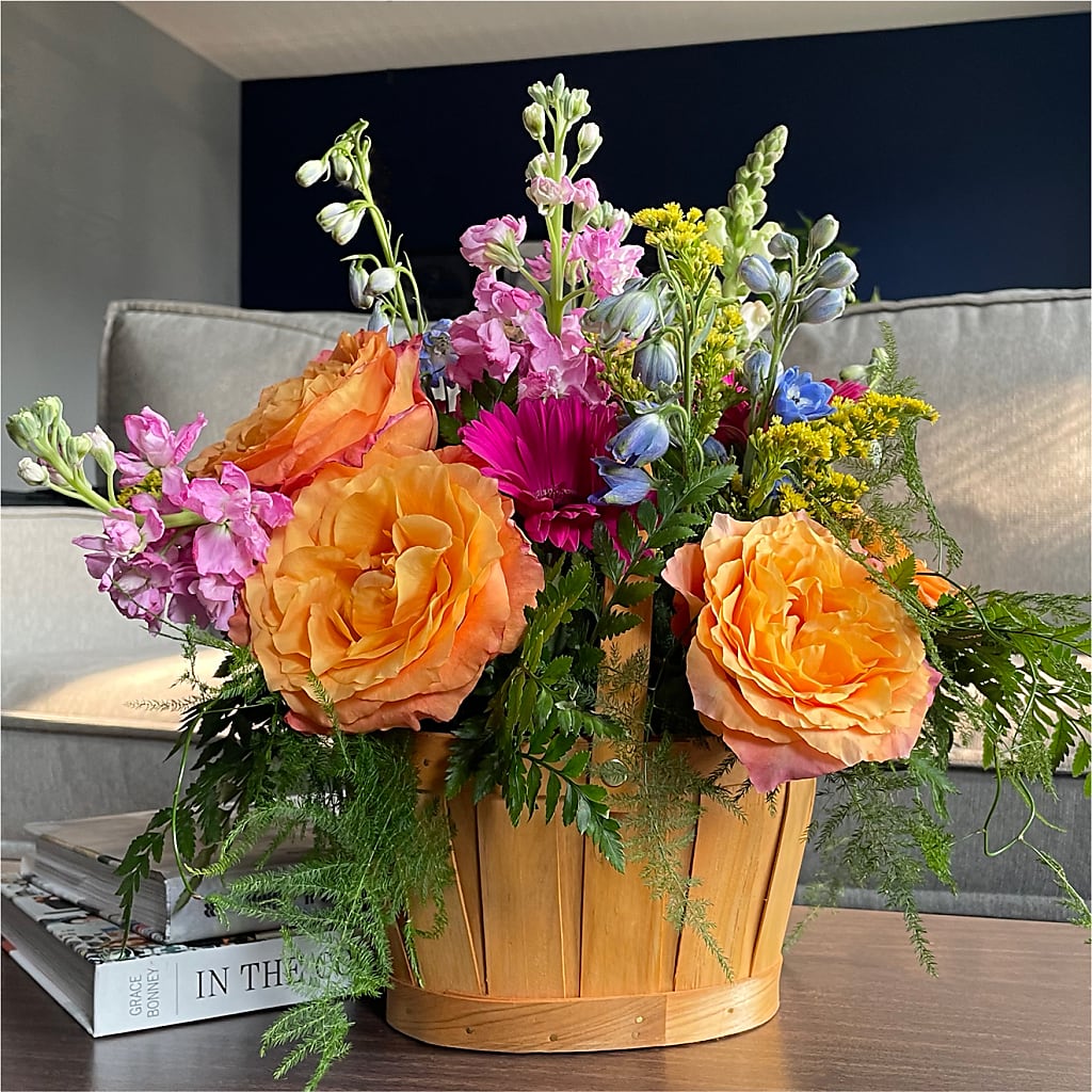 Garden of Life Basket –  Gibney-sims Flowers, Hannibal MO