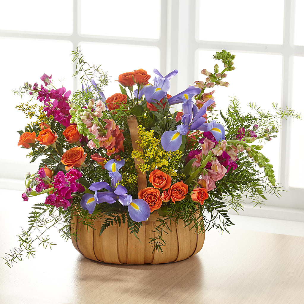 Garden of Life Basket –  Gibney-sims Flowers, Hannibal MO