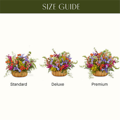 Garden of Life Basket –  Gibney-sims Flowers, Hannibal MO
