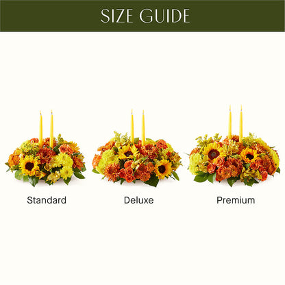 Autumn Harmony Centerpiece –  Gibney-sims Flowers, Hannibal MO