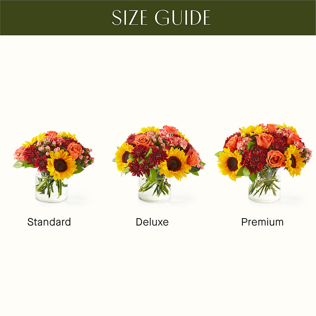 September Sunset Bouquet –  Gibney-sims Flowers, Hannibal MO