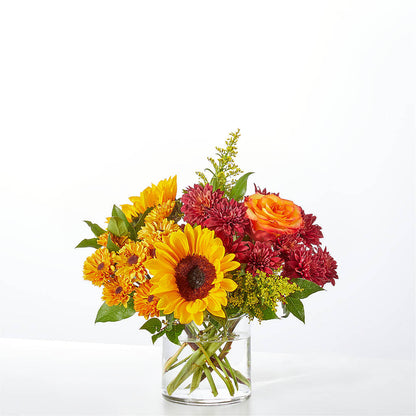 Flannel Scarf Bouquet –  Gibney-sims Flowers, Hannibal MO