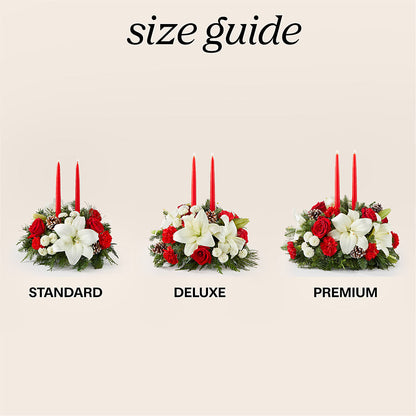 Seasonal Festivities Centerpiece –  Gibney-sims Flowers, Hannibal MO