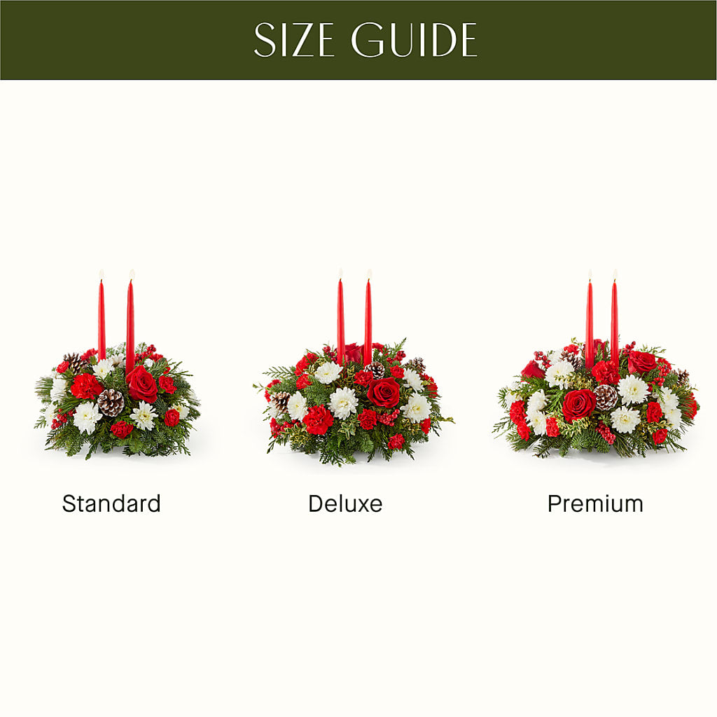 Holiday Soiree Centerpiece –  Gibney-sims Flowers, Hannibal MO