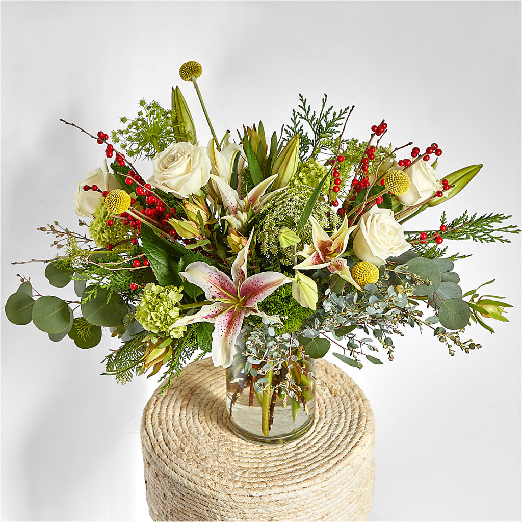 Berry & Bright Bouquet –  Gibney-sims Flowers, Hannibal MO
