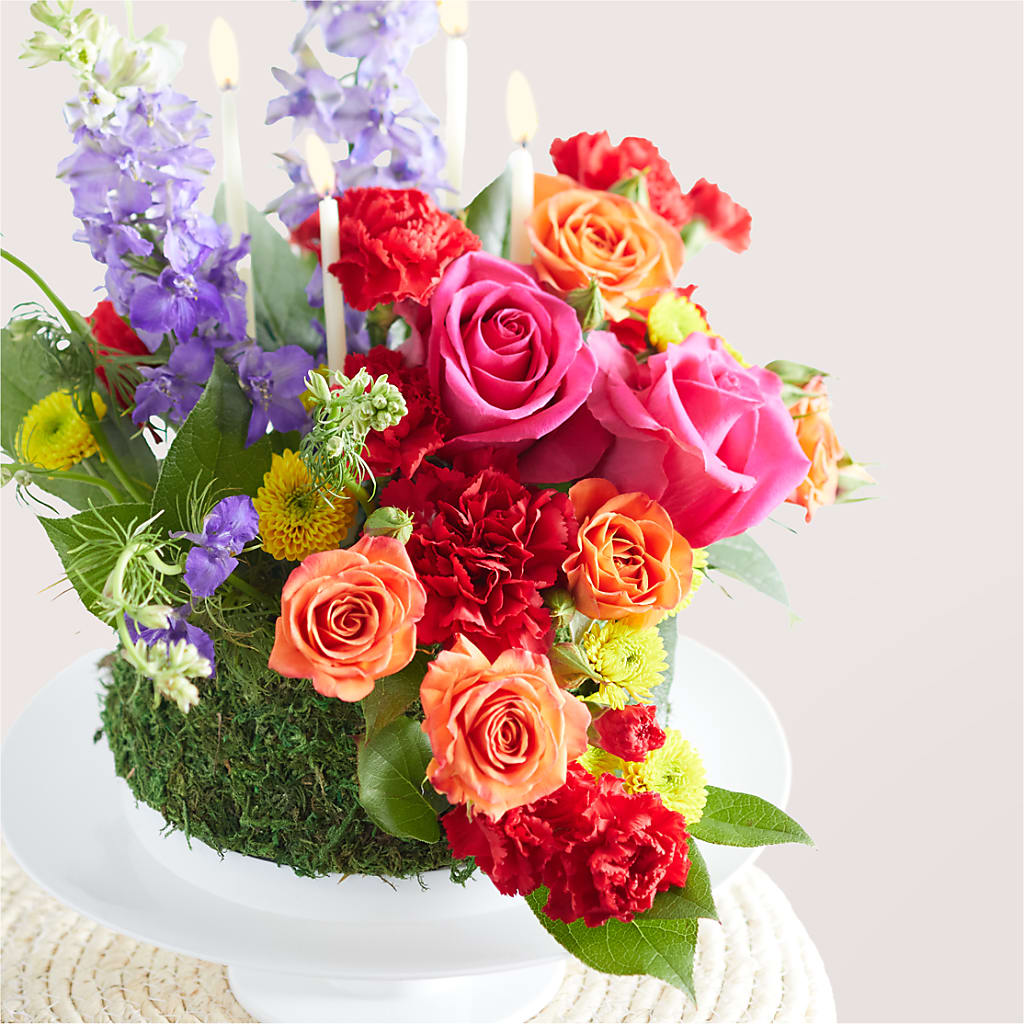 Best Year Yet Floral Cake –  Gibney-sims Flowers, Hannibal MO