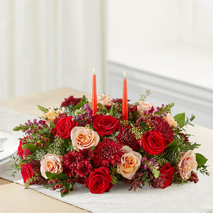 Most Thankful Centerpiece –  Gibney-sims Flowers, Hannibal MO