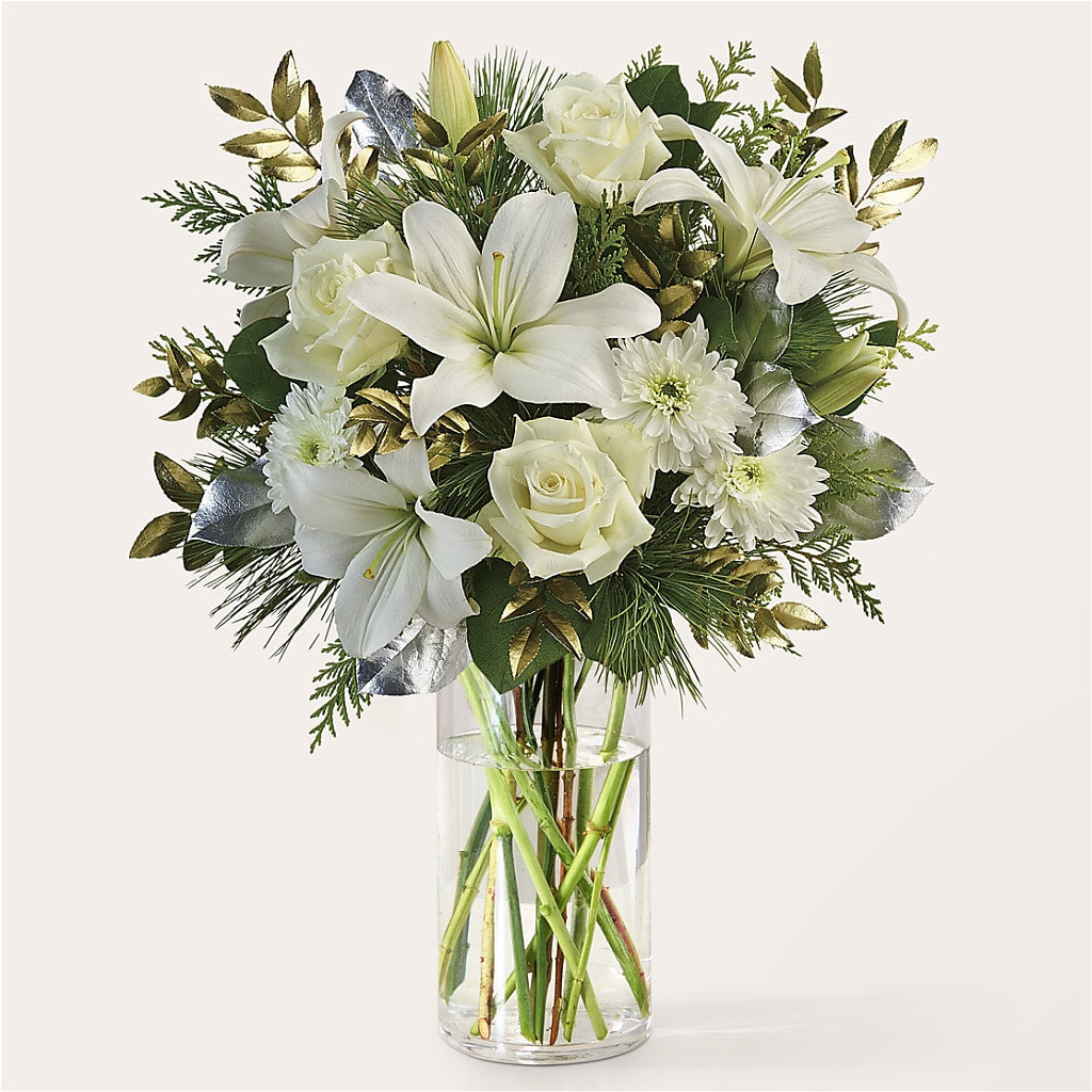 Wintry Mix Bouquet –  Gibney-sims Flowers, Hannibal MO