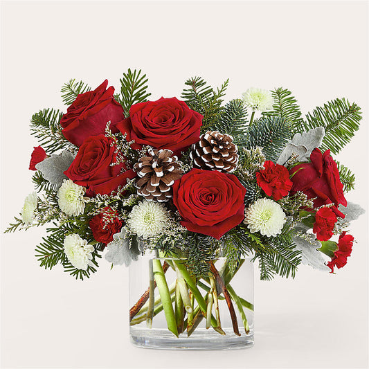 Yule Cheer Bouquet –  Gibney-sims Flowers, Hannibal MO