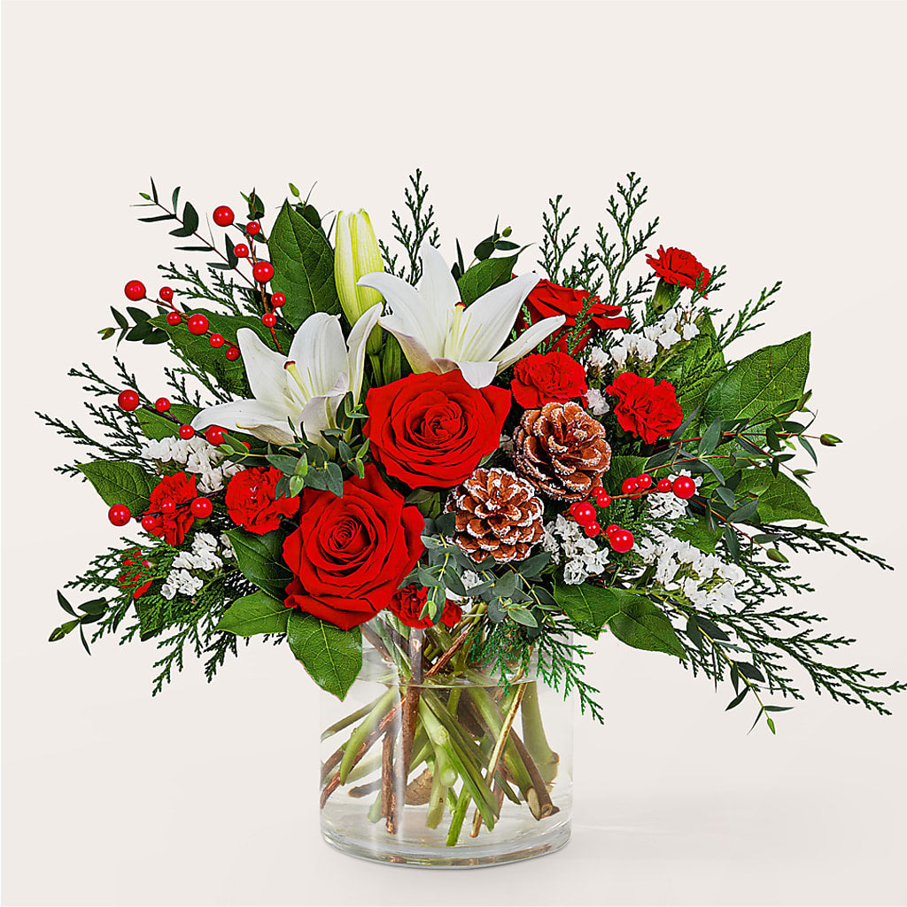 Best in Snow Bouquet –  Gibney-sims Flowers, Hannibal MO