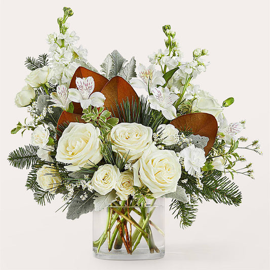 Fresh Snowfall Bouquet –  Gibney-sims Flowers, Hannibal MO