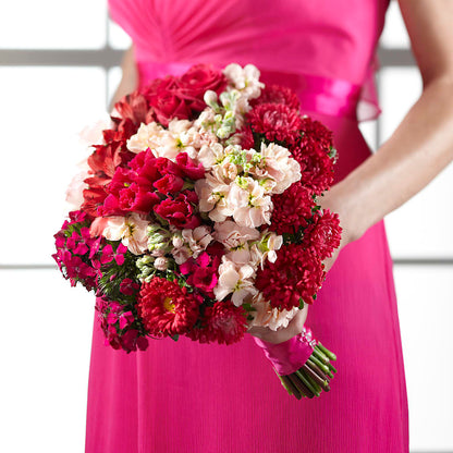 Pink Effervescence Bouquet –  Gibney-sims Flowers, Hannibal MO