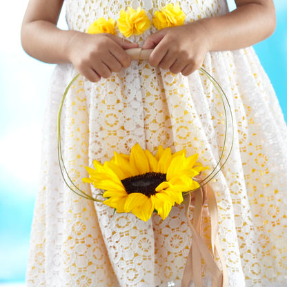 Sweet Sunshine Flower Girl Bouquet –  Gibney-sims Flowers, Hannibal MO