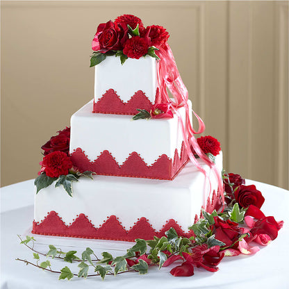Forever Happiness Cake Decor –  Gibney-sims Flowers, Hannibal MO